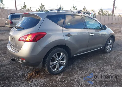 2009 Nissan Murano Le from USA, damaged, VIN JN8AZ18W29W136783